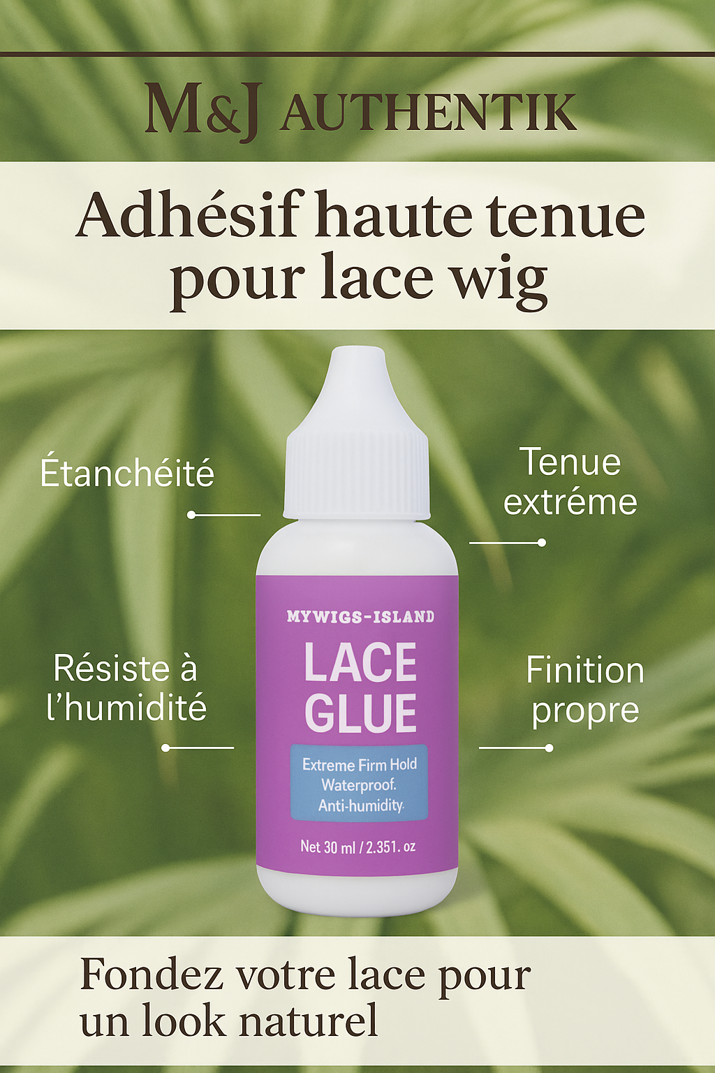 Duo Colle + Remover Lace Wig – Fixation & Retrait Doux