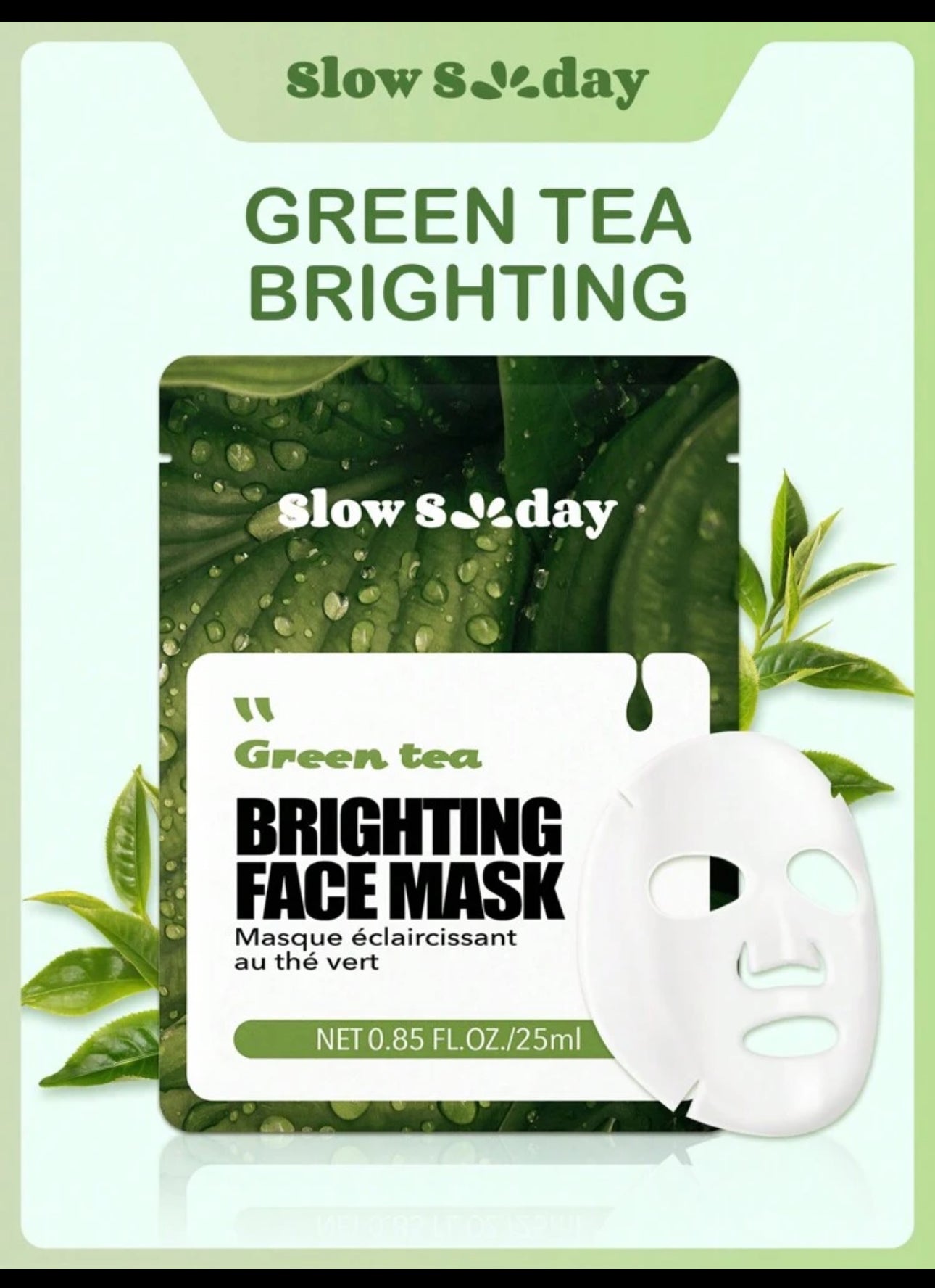 Masques visage hydratants – Naturels & efficaces (Aloe Vera, Camomille, Centella, thé vert)