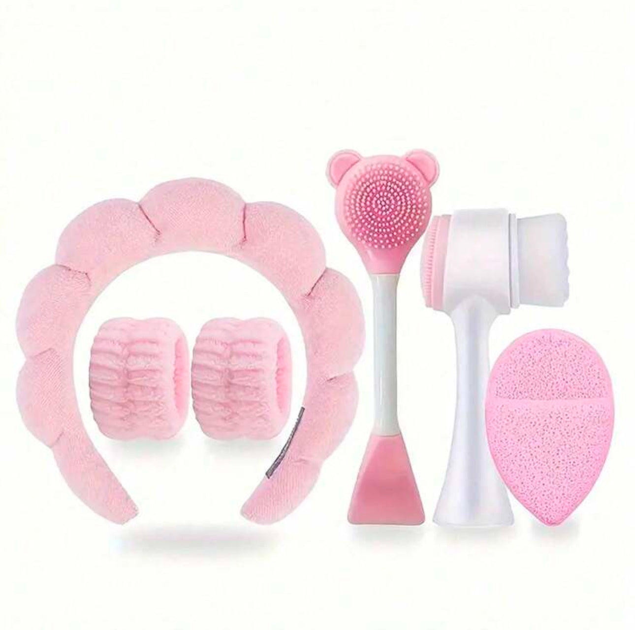Set de Soins Visage 6 en 1 - Nettoyage, Spa & Exfoliation