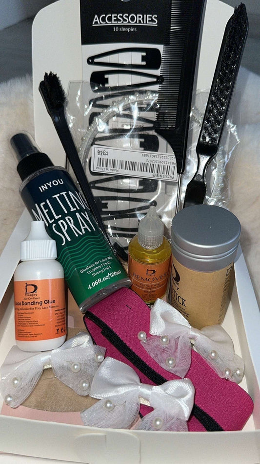 Box professionnel Pose & Entretien Perruques – Accessoires Complets