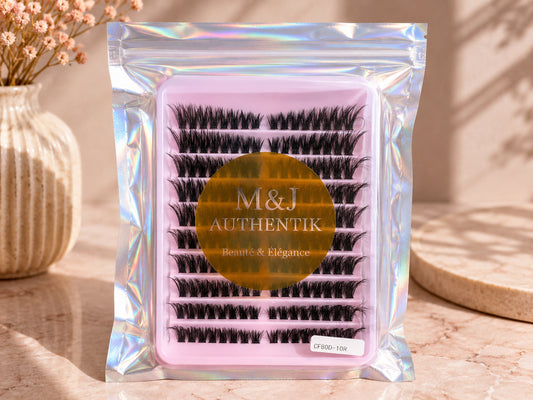 Faux Cils 80D Cat Eye – 160 Pièces Ultra Épais (Extra Thick)
